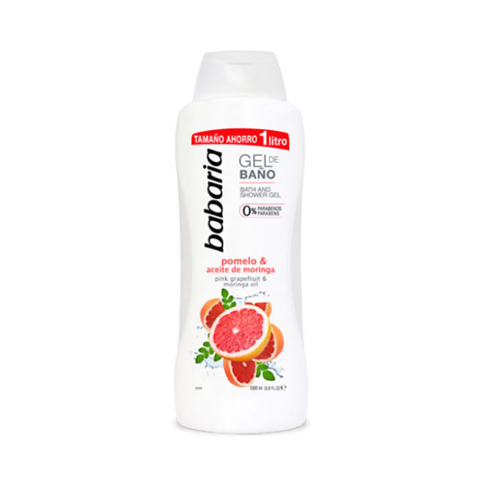 Image of Babaria Rosa Grapefruit & Moringa Oil Shower Gel 1000ml033