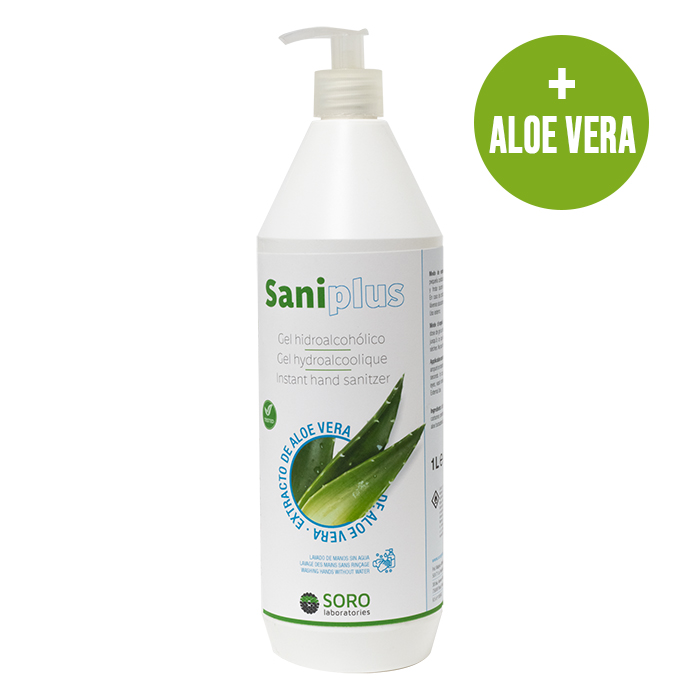 Image of Gel Idroalcolico Disinfettante Mani Con Aloe Vera 1 Litro033