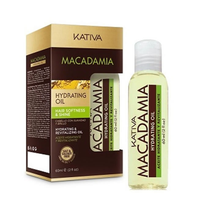 Image of Kativa Macadamia Hydrating Oil 60ml033