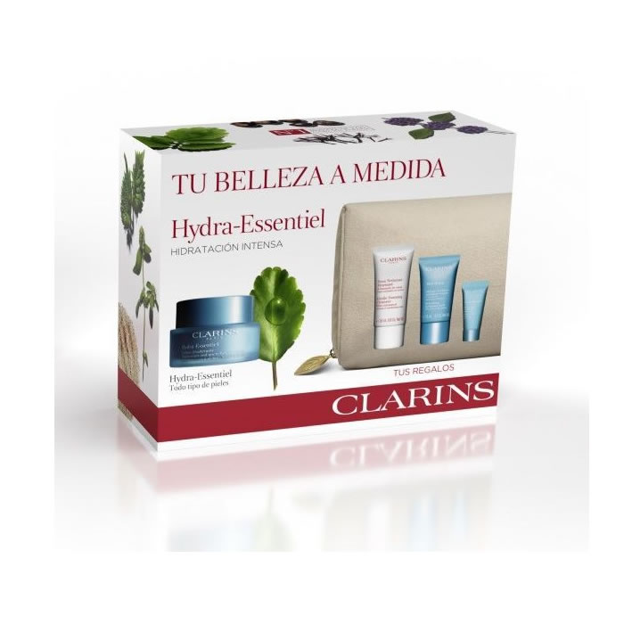 Image of Clarins Hydra-Essentiel Crema Idratante Per Pelle Normale O Secca 50ml Set 5 Parti 2020033