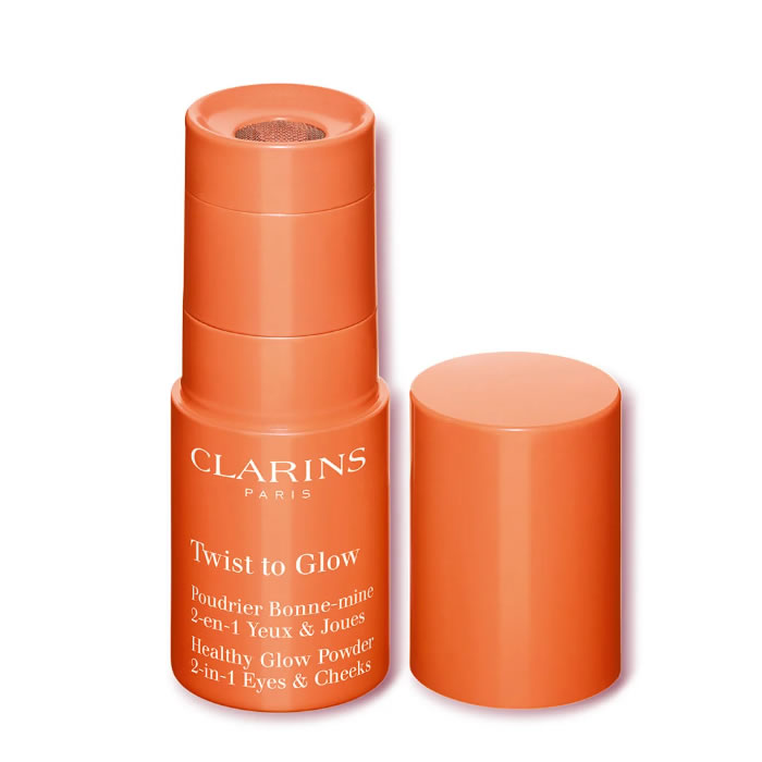 Image of Clarins Twist to Glow Eyes & Cheecks 03 Mandarin Gleam033