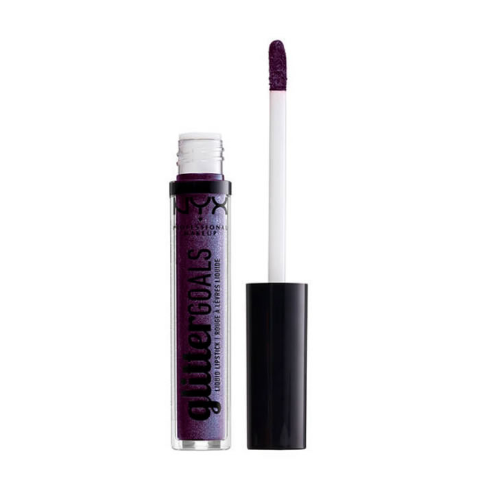 Image of Nyx Glitter Goals Liquid Lipstick Amethyst Vibes 3ml033