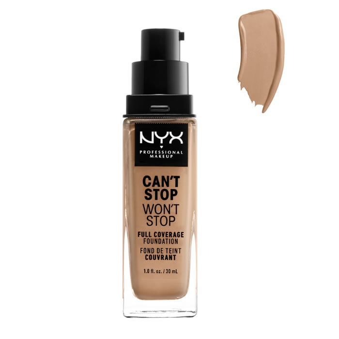 Image of Nyx Can´t Stop Won´t Stop Full Coverage Foundation Classic Tan 30ml033