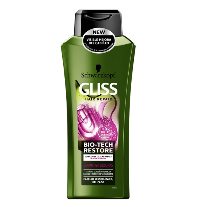 Image of Schwarzkopf Gliss Bio-Tech Restore Shampoo 400ml033