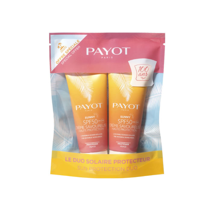 Image of Payot Sunny Creme Savoureuse SPF50 2x50ml