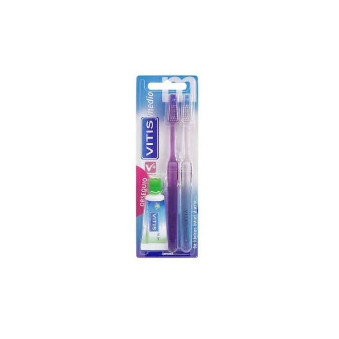 Image of Vitis Duplo Medium Brush + Anticaries 15ml033