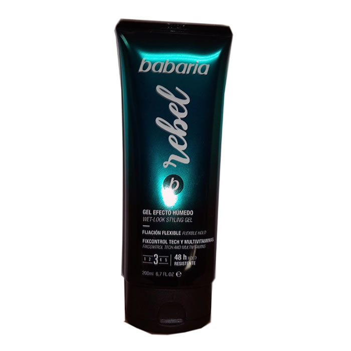 Image of Babaria Wet-Look Styling Gel 200ml033