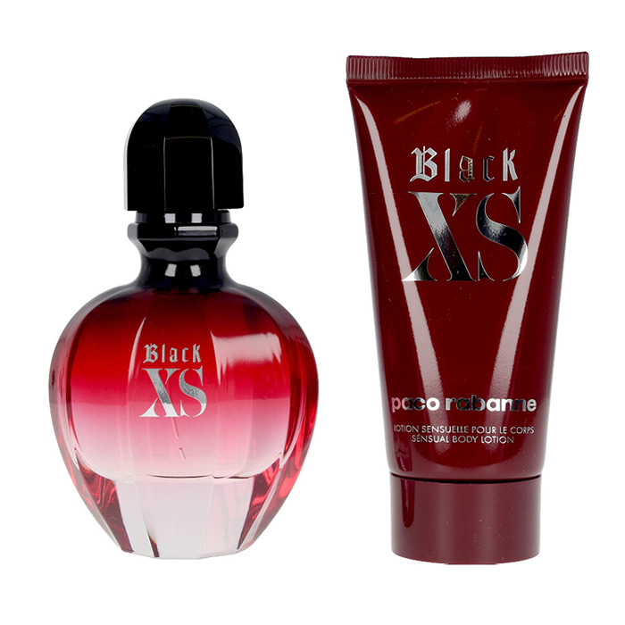 Paco Rabanne Black XS For Her Eau De Parfum Spray 50ml Set 2 Pieces 2020