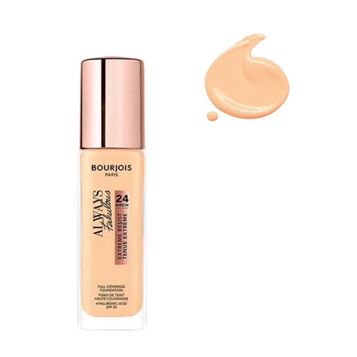 Image of Bourjois Always Fabulous Foundation 24H Spf20 120 Claer Ivory 30ml033