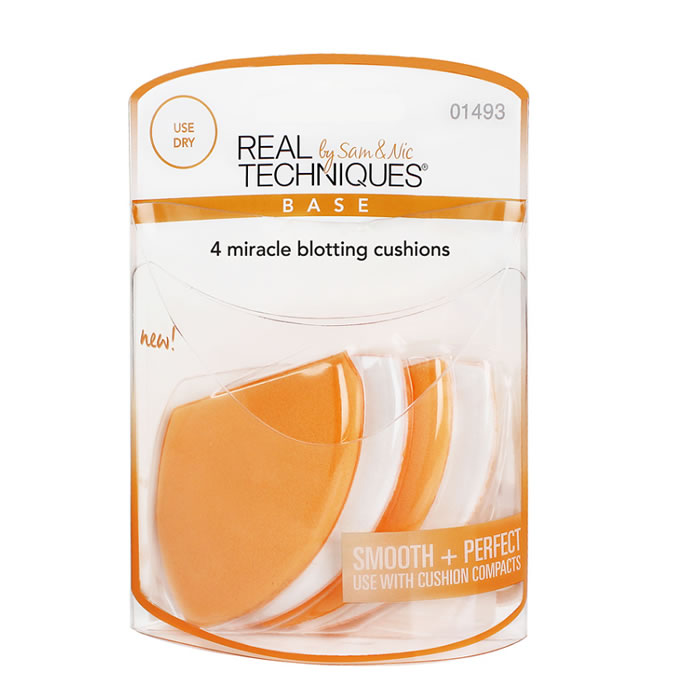 Image of Real Techniques Miracle Blotting Cushions Set 4 Parti 2020033