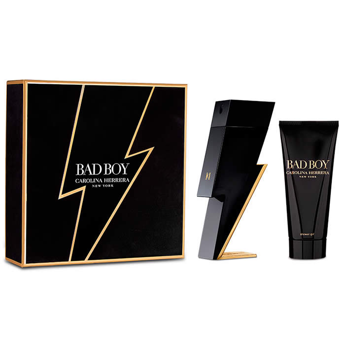 Image of Carolina Herrera Bad Boy Eau De Toilette Spray 100ml Set 2 Parti 2019033