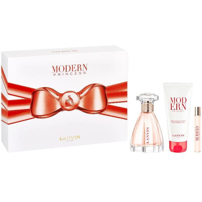 Image of Lanvin Modern Princess Eau De Parfum Spray 90ml Set 3 Pieces 2019033