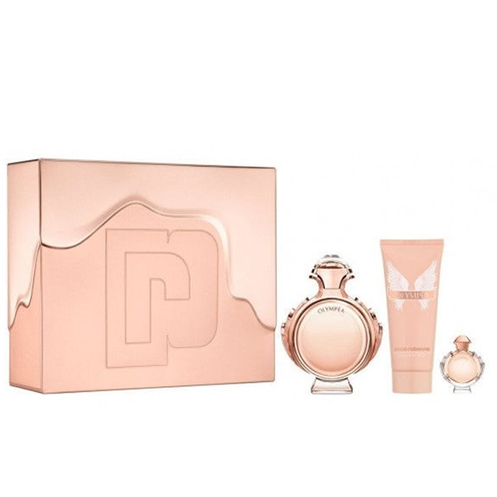 Image of Paco Rabanne Olympea Eau De Parfum Spray 50ml Set 3 Parti 2019033