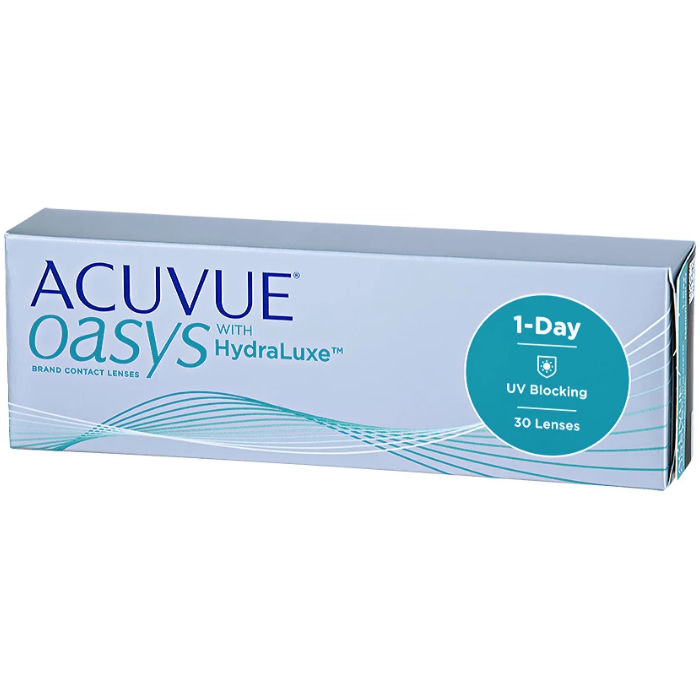 Image of Acuvue Oasys Hydraluxe Contact Lenses 1 Day Replacement -7.00 BC/8.5 30 Unità033