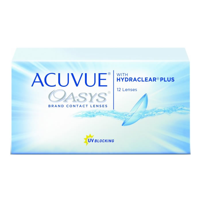 Image of Acuvue Oasys Hydraclear Contact Lenses 2 Weeks Replacement -2.00 BC/8.4 12 Unità033