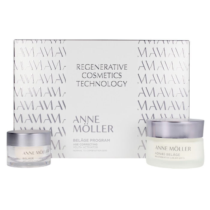 Image of Anne Moller Belâge Regenerative Cream Normal To Combination Skin Spf15 50ml Set 2 Parti033