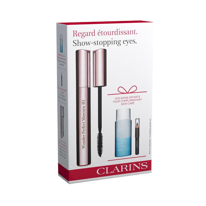 Image of Clarins Wonder Perfect Mascara 4D Set 3 Parti 2019