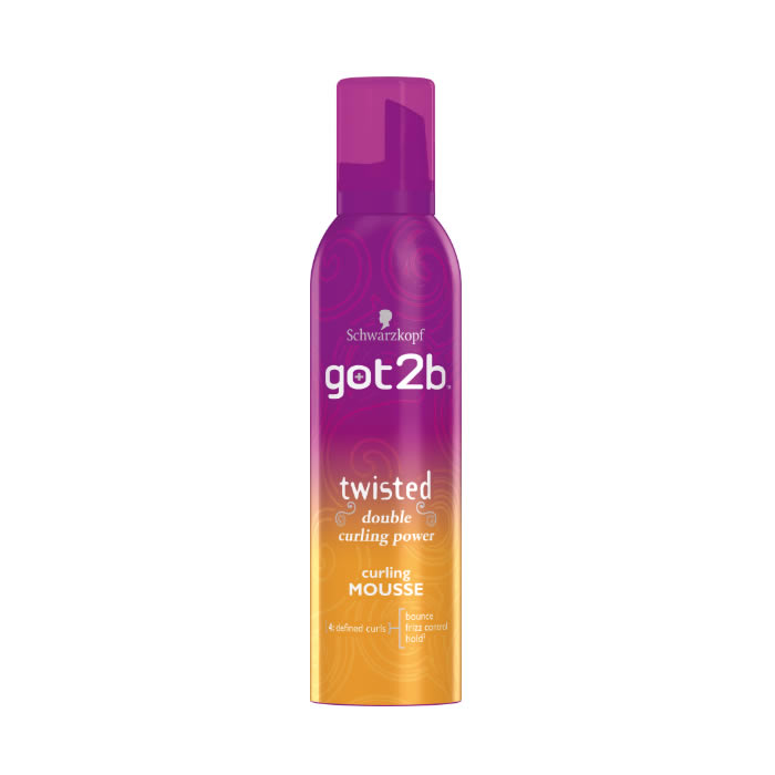 Image of Schwarzkopf Got2b Twisted Double Curling Power Mousse 250ml
