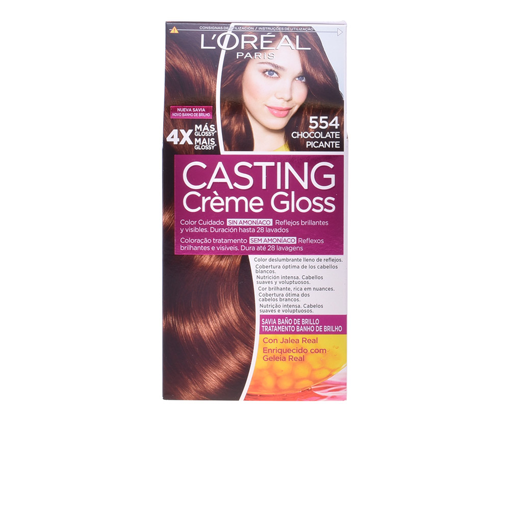 Image of CASTING CREME GLOSS #554-chocolate picante