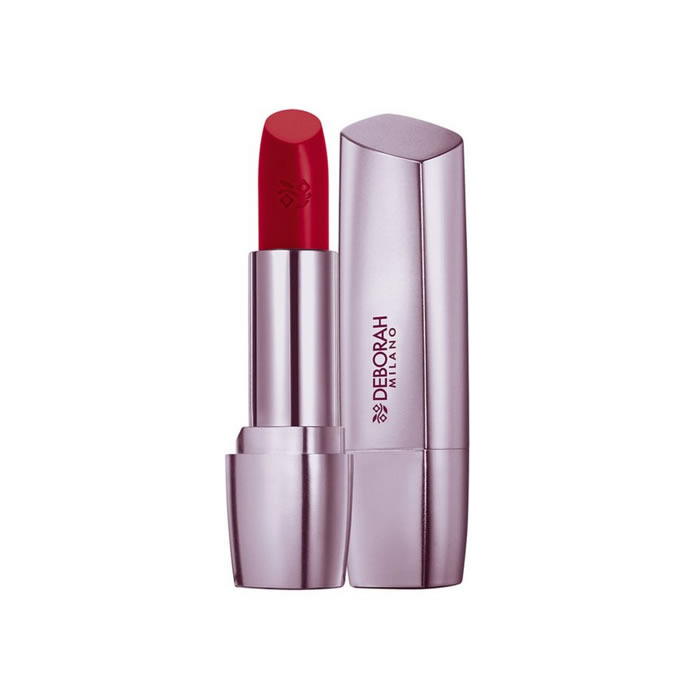 Image of Deborah Milano rosso Shine Lipstick Spf15 10 Deep rosso033