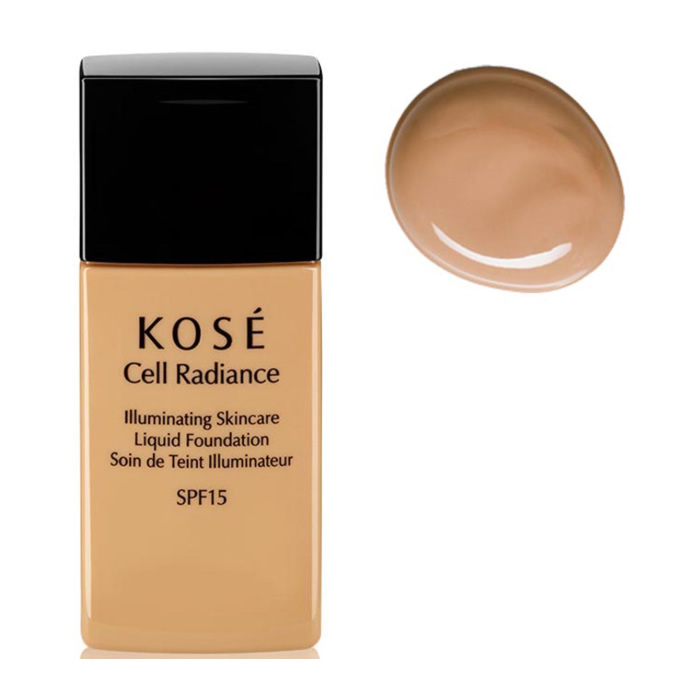 Image of Kosé Cell Radiance Liquid Foundation Spf15 202 Medium Beige 30ml033