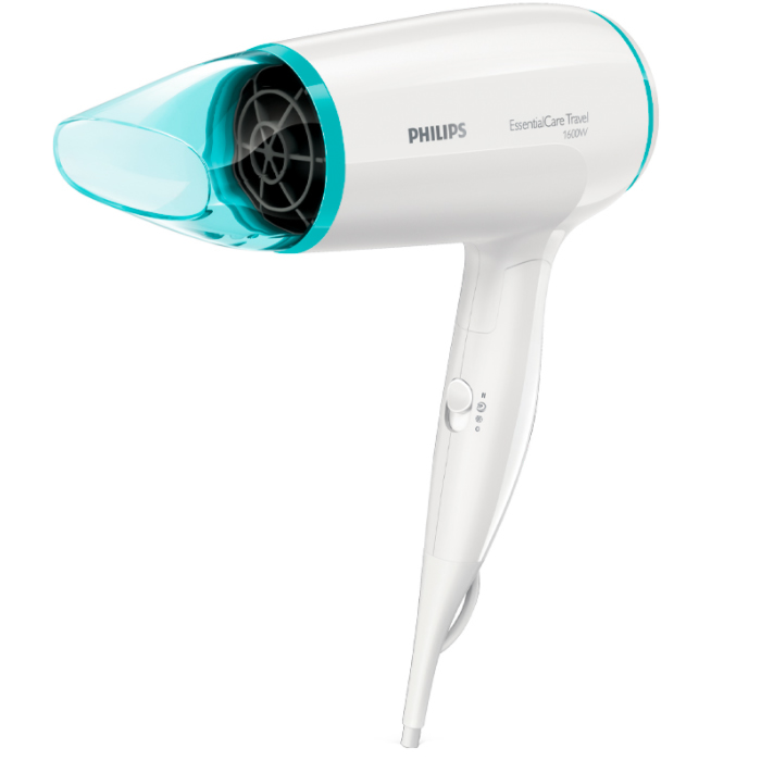 Image of Philips Essential Care Travel BHD006/00 Hairdryer