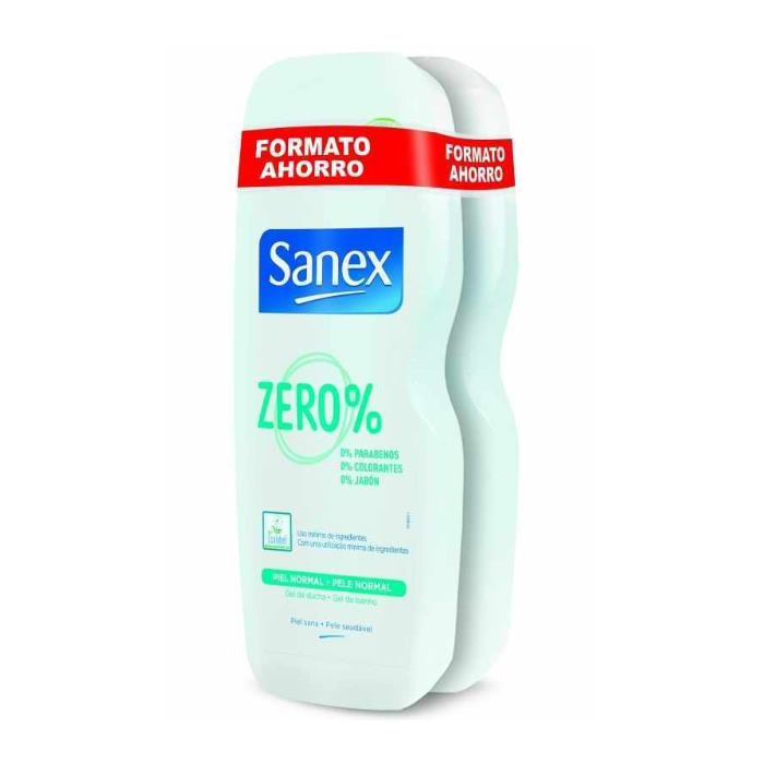 Image of Sanex Zero Gel Doccia Pelle Normale 2x600ml033