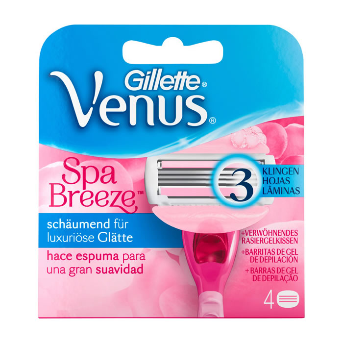 Image of Gillette Venus Spa Breeze Ricarica 4 Unità033