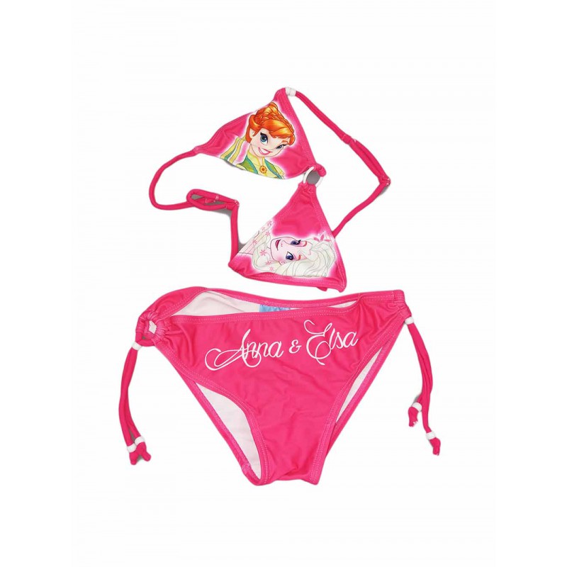 Image of Costumino costume da bagno 2 pezzi bikini bimba bambina Arnetta Disney Frozen rosa 6A