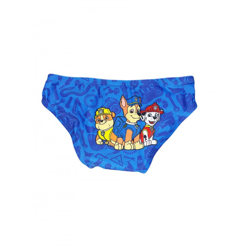 Image of Costumino costume da bagno slip bimbo neonato Arnetta Paw Patrol azzurro 12 m033