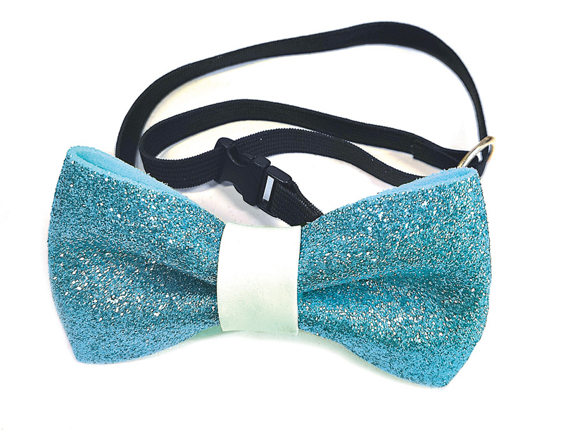 Image of RECORD PAPILLON CON GLITTER AZZURRO S 8033